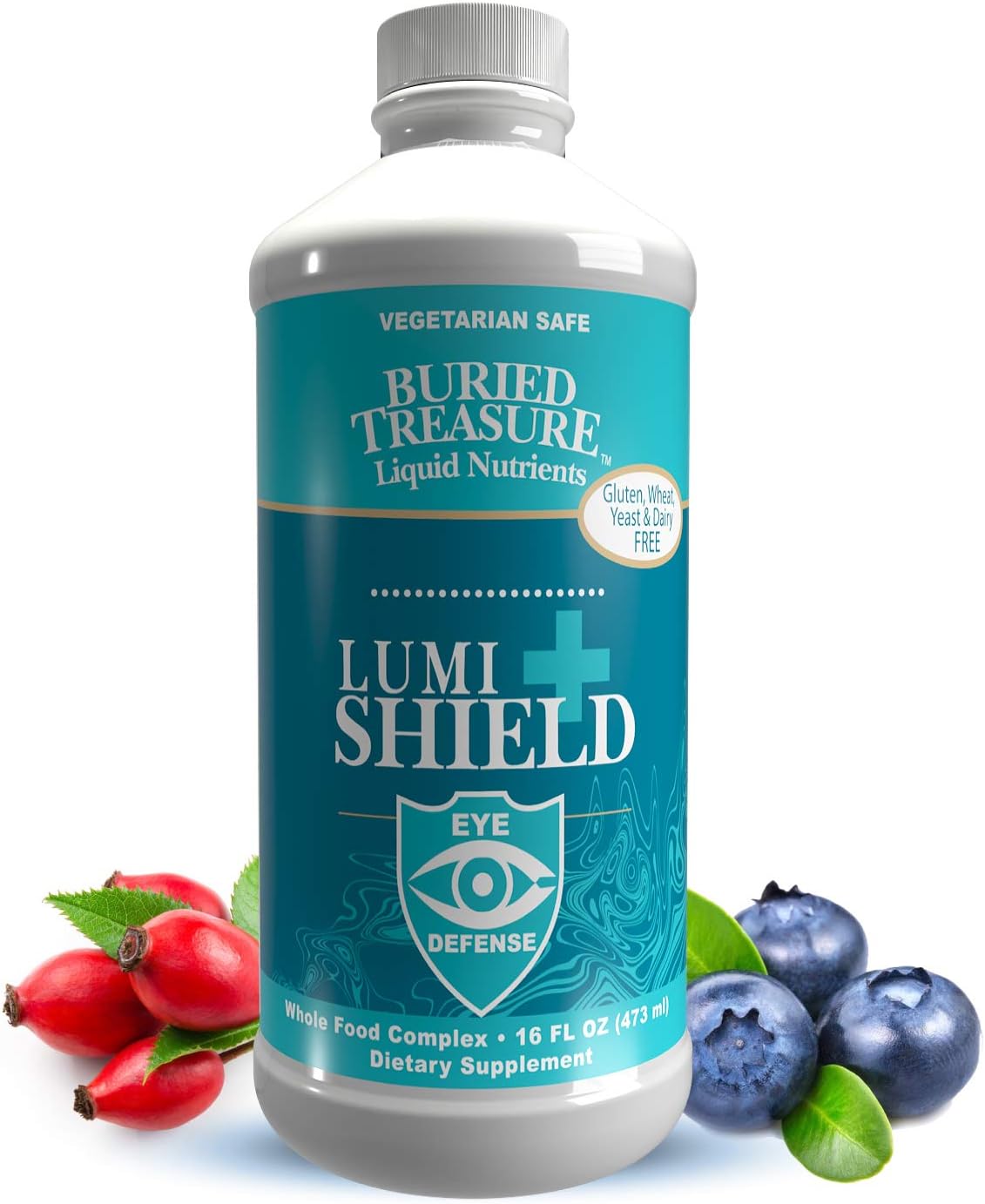 Buried Treasure LumiShield Plus- AREDS 2 Comprehensive Eye Vitamin wit