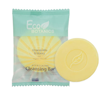 Eco Botanics Travel-Size Hotel Cleansing Bar Soap, .5  (Case of 250)