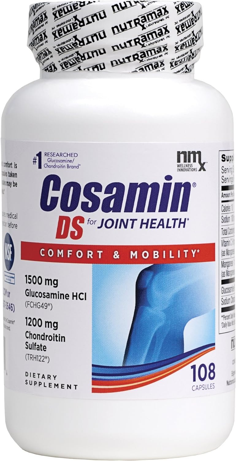 Cosamin DS For Joint Health Comfort & Mobility, 108 Capsules