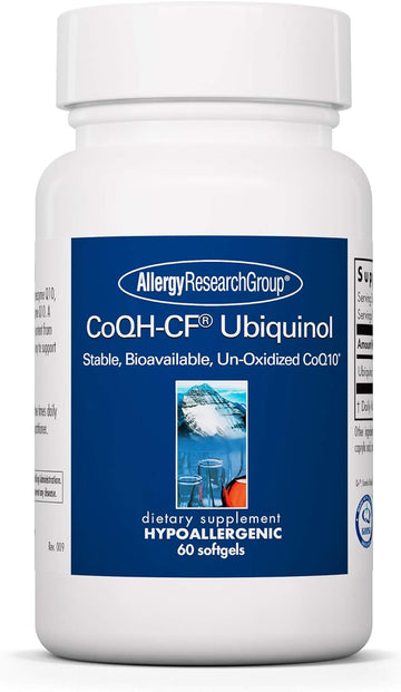 Allergy Research Group - Coqh-Cf Ubiquinol - Coq10 Antioxidant, Stable