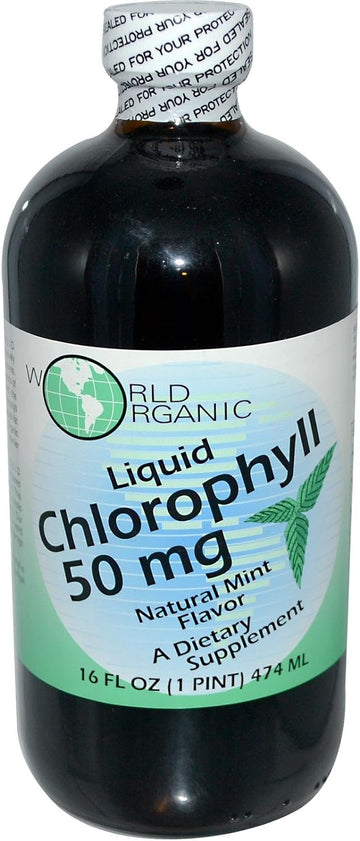 World Organic Chlorophl Mint 50mg