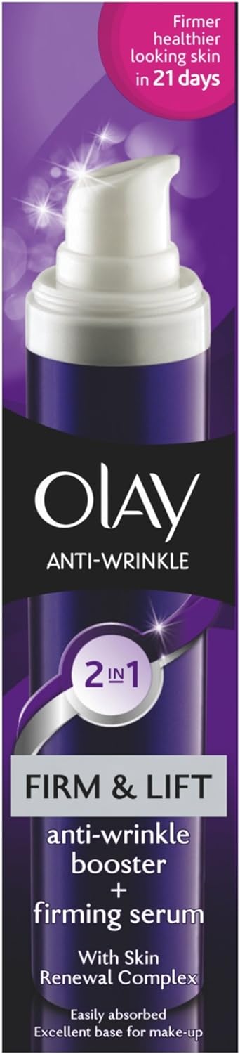 Olay Anti-wrinkle Firm And Lift Two In One Day Cream And Firming Serum, 50