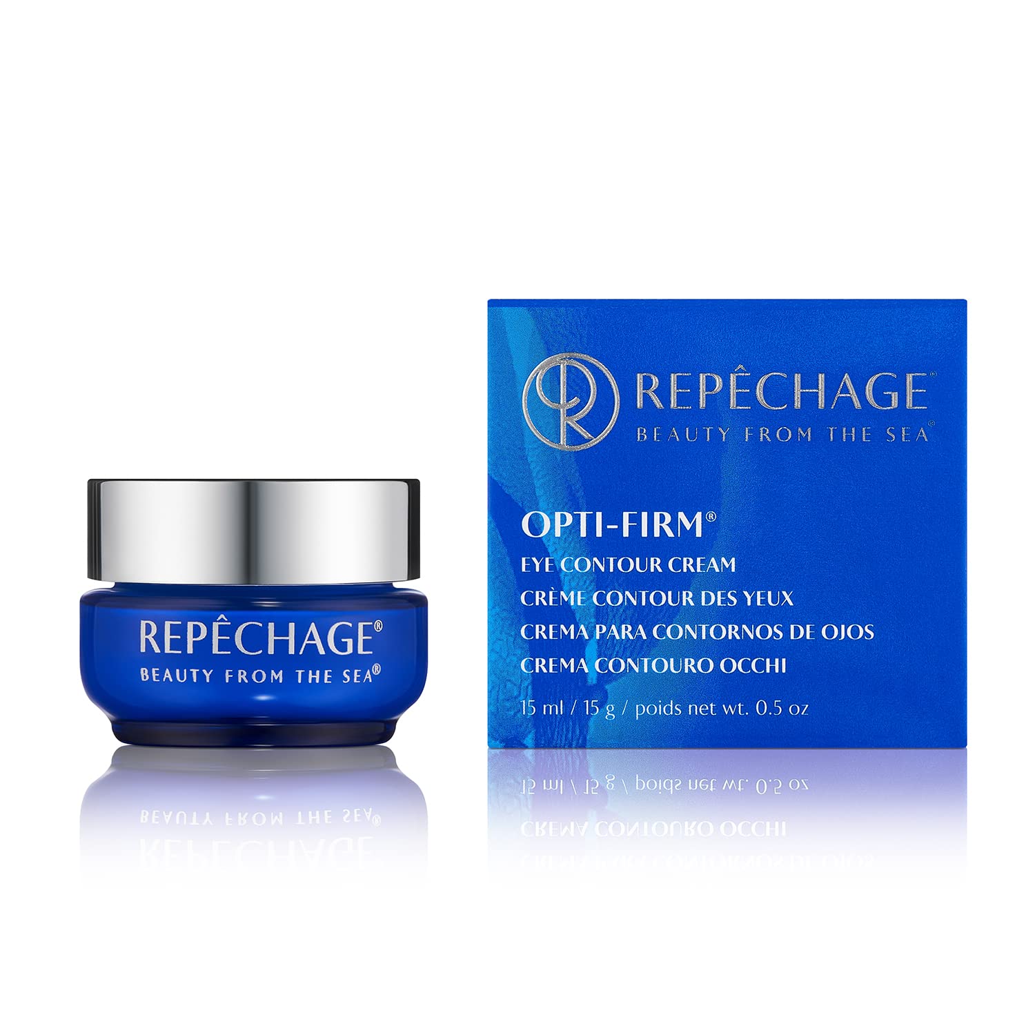Repechage Opti Firm Eye Contour Cream For Dark Circles Puffiness and Wrinkles 0.5