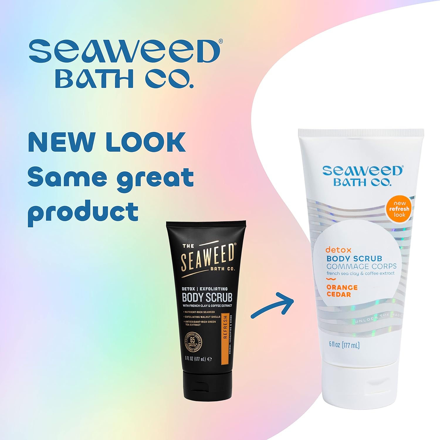 Esupli.com  Seaweed Bath Co. Detox Body Scrub, Orange Cedar 