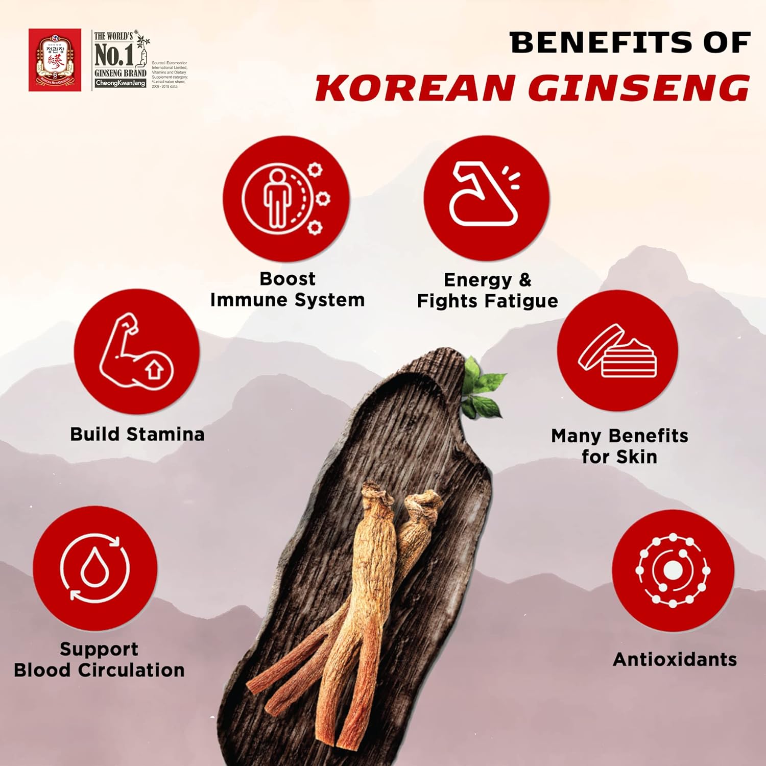 CheongKwanJang [Korean Red Ginseng Pure Extract Cut 100% 6-Year-Old Ko