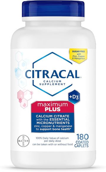 Citracal Maximum Plus Highly Soluble, Easily Digested, 630 mg Calcium