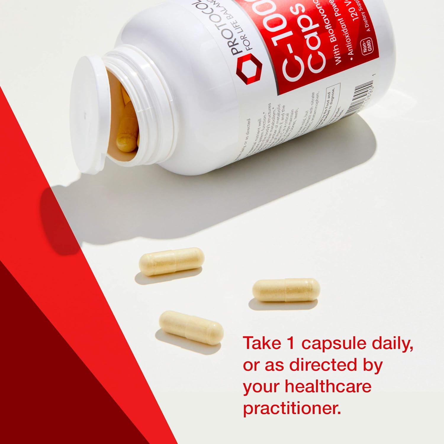 Protocol For Life Balance - C-1000 Caps with Bioflavonoids and Rutin -