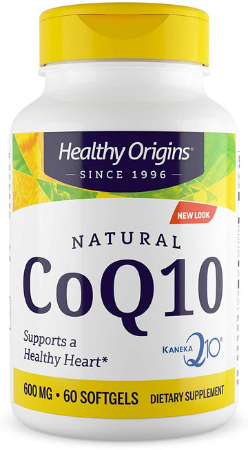 Healthy Origins CoQ10 (Kaneka Q10) 600 mg