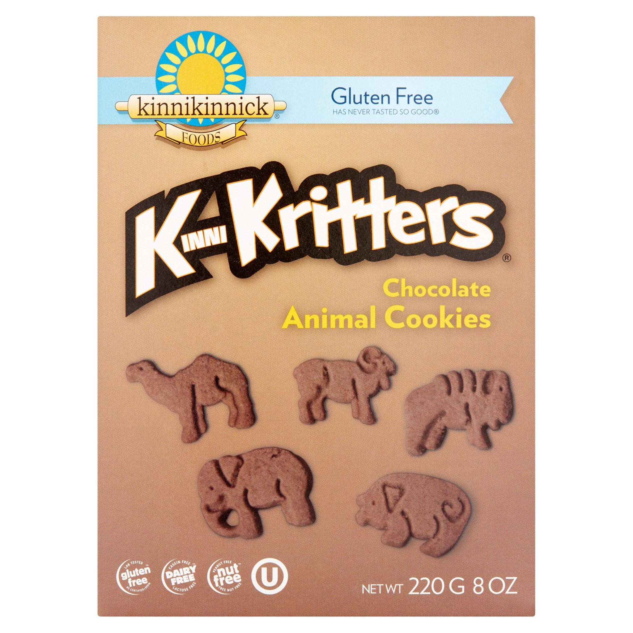 Kinnikinnick Cookie Anml Choc Krttr Gf, (Pack Of 6)