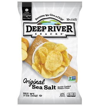 Original Sea Salt Kettle Chips,  24 Ct