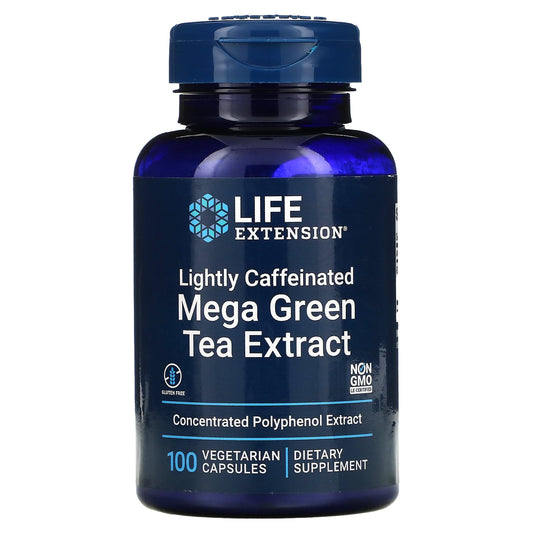 Life Extension, Mega Green Tea Extract, 100 Vegetarian Capsules