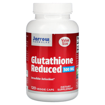 Jarrow Formulas, Glutathione Reduced, 500 mg Veggie Caps