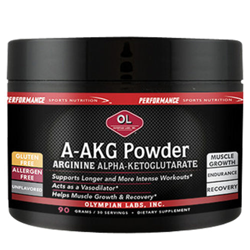 A-AKG Powder 90 g By Olympian Labs