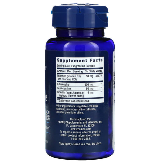 Life Extension, Super Carnosine, 500 mg