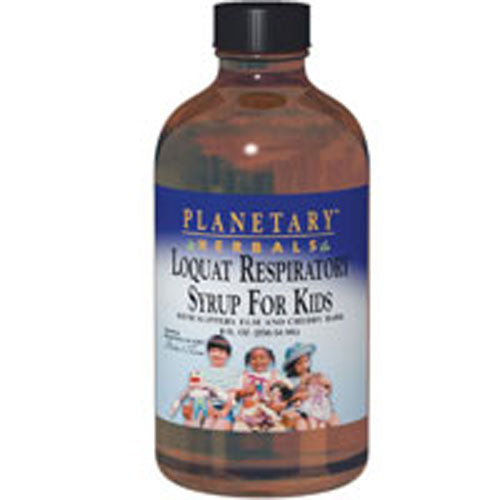 Planetary Loquat Respiratory Syrup for Kids 8 Oz By Planetar