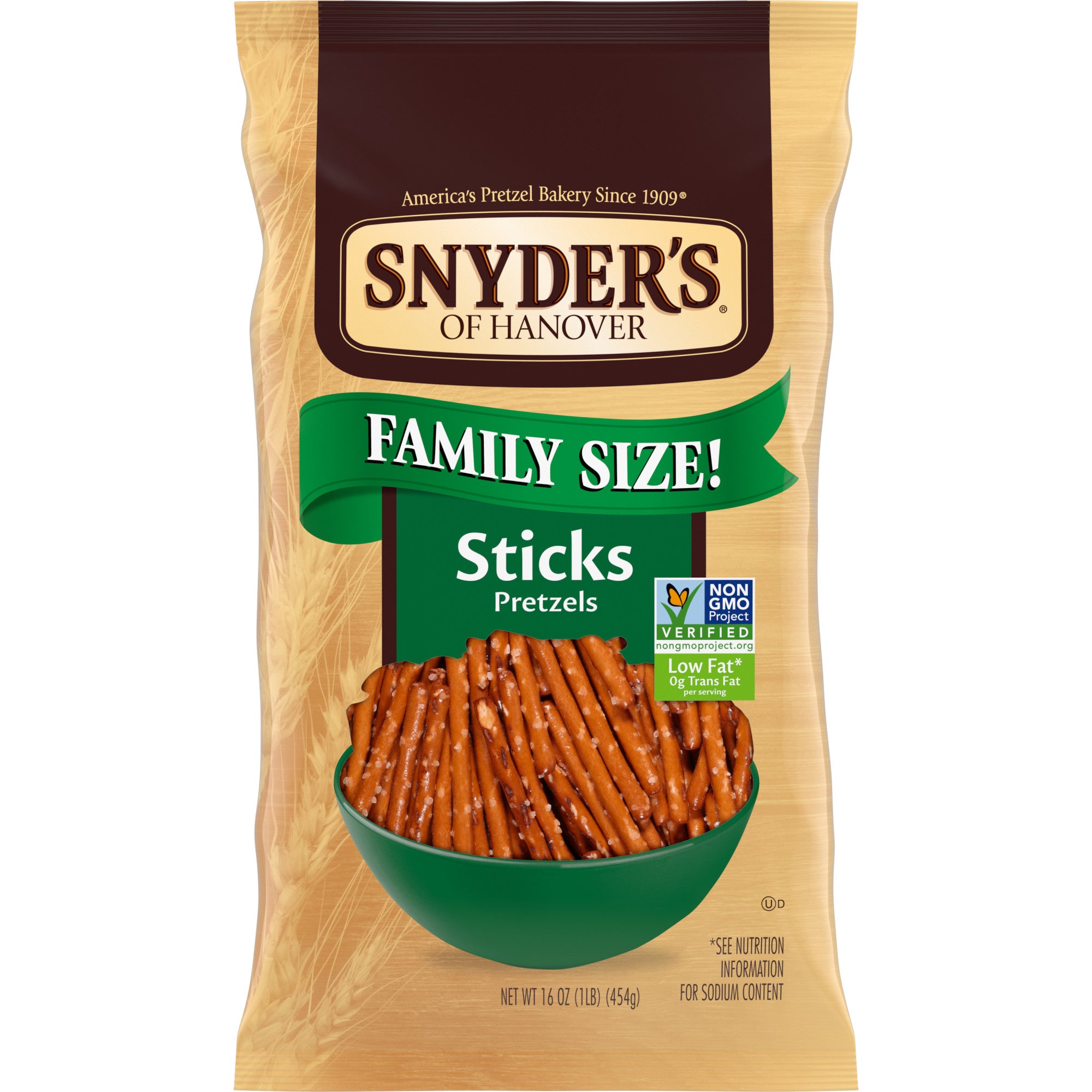 Snyder's of Hanover Pretzel Sticks, Family Size