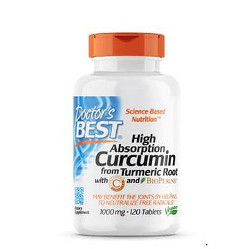 Curcumin C3 Complex with Bioperine 120 Tabs By Doctors Best