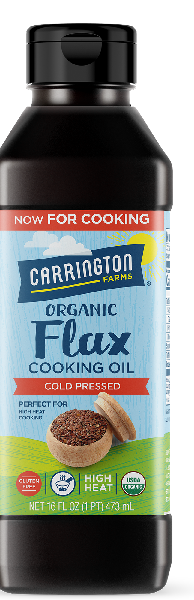 Carrington Farms Organic Flax Cooking Oil