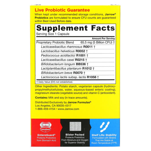 Jarrow Formulas, Jarro-Dophilus EPS, 5 Billion Veggie Caps