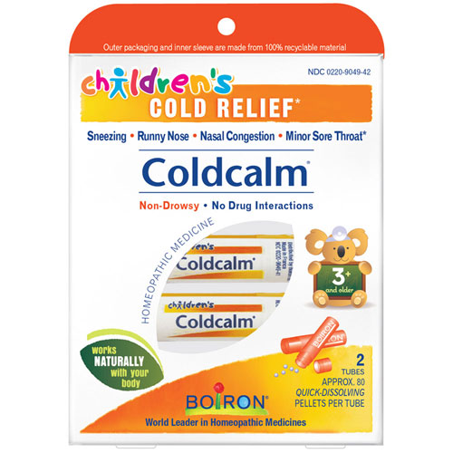 Cold Calm for Children 1.5 oz 2 Tubes By Boiron