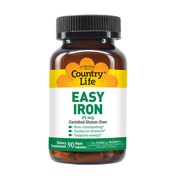 Easy Iron 90 Caps By Country Life