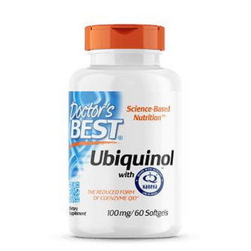 Ubiquinol with Kaneka Ubiquinol 60 Softgels By Doctors Best