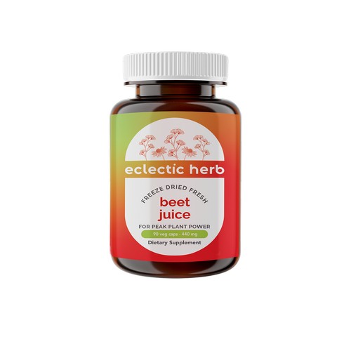 Beet Juice 90 Caps By Eclectic Herb