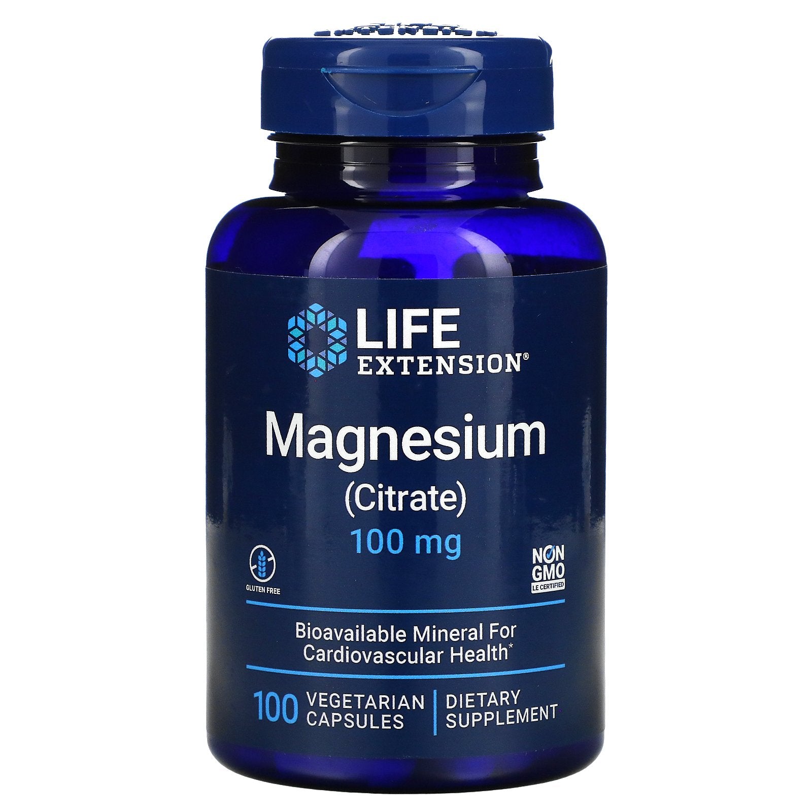 Life Extension, Magnesium (Citrate), 100 mg,Vegetarian Capsules