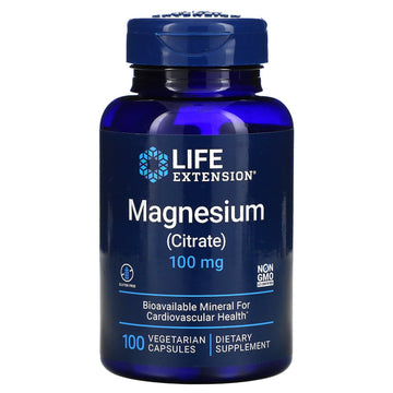 Life Extension, Magnesium (Citrate), 100 mg,Vegetarian Capsules