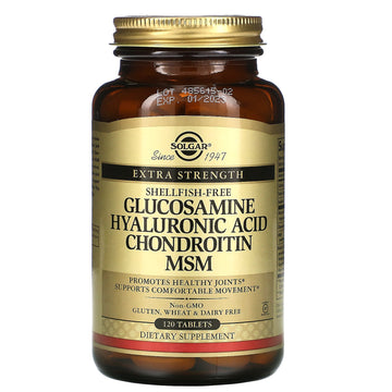 Solgar, Glucosamine Hyaluronic Acid Chondroitin MSM