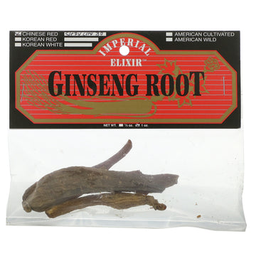 Imperial Elixir, Ginseng Root, Chinese Red Shiu Chu Xu