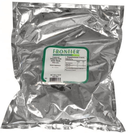 Frontier Co-Op, Powdered Slippery Elm Inner Bark (453 G)