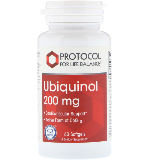 Protocol for Life Balance, Ubiquinol, 60 Softgels