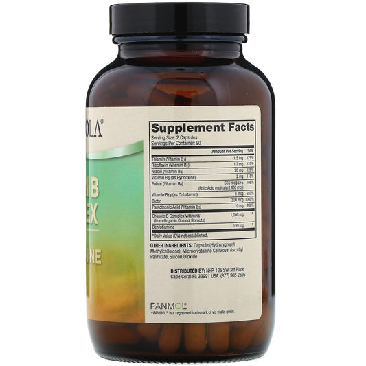 Dr. Mercola, Vitamin B Complex with Benfotiamine Capsules