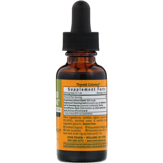 Herb Pharm, Thyroid Calming