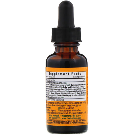 Herb Pharm, Rapid Immune Boost (30 ml)