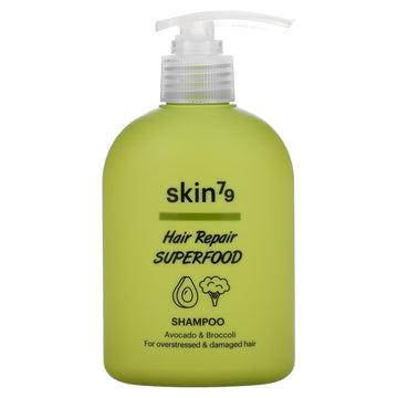 Skin79, Hair Repair Superfood, Shampoo, For Overstressed & Damaged Hair, Avocado & Broccoli