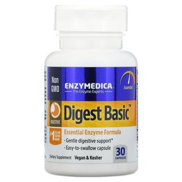 Enzymedica, Digest Basic, Essential Enzyme Formula Capsules