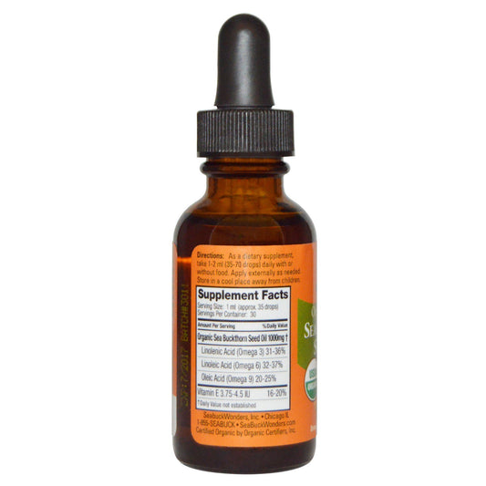 SeaBuckWonders, Organic Himalayan Sea Buckthorn Seed Oil