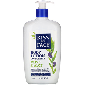 Kiss My Face, Body Lotion, Olive & Aloe (473 ml)