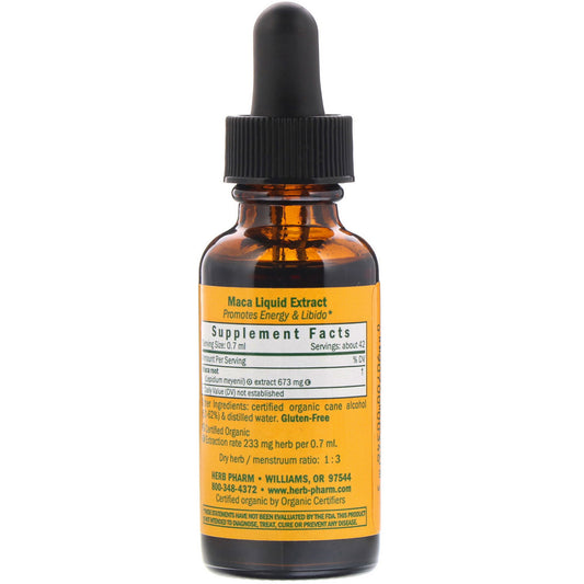 Herb Pharm, Maca, (30 ml)