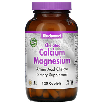 Bluebonnet Nutrition, Chelated Calcium Magnesium