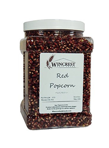 Amish Country Red Popcorn - Tub (Non GMO)