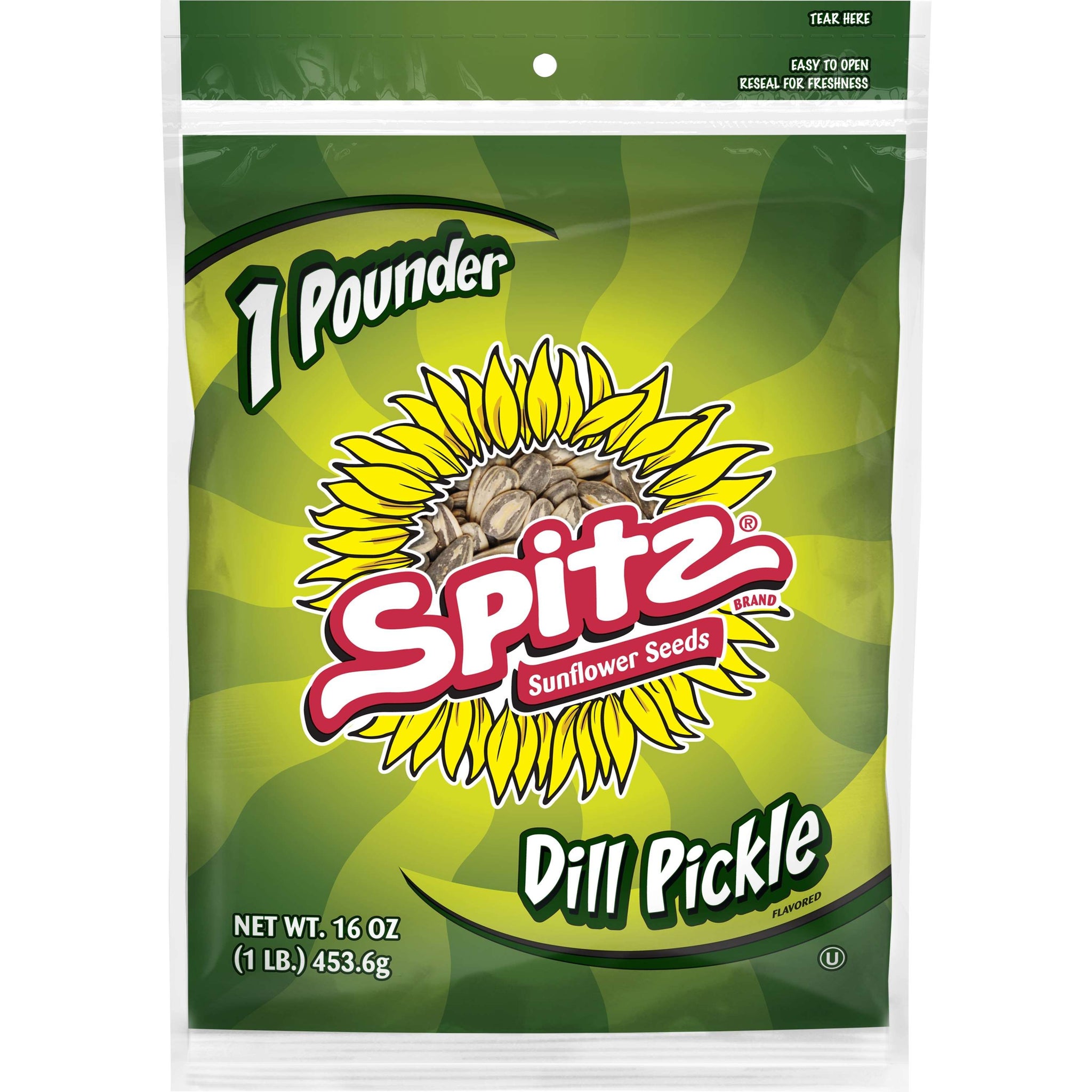 Spitz Dill Pickle Flavored Sunflower Seeds Bag