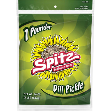 Spitz Dill Pickle Flavored Sunflower Seeds Bag