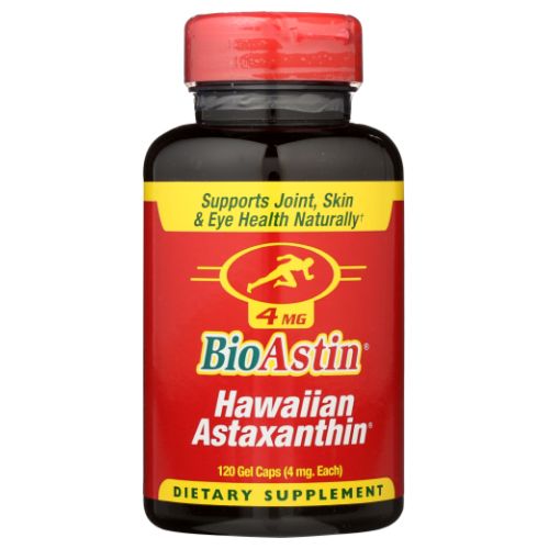 Bioastin Natual Astaxanthin 120 Gelcaps By Nutrex Hawaii