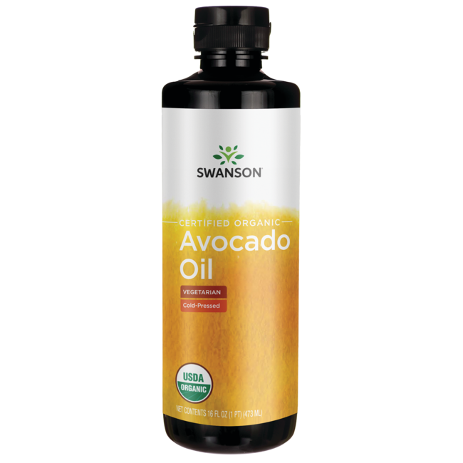 Swanson Certified Organic Avocado Oil  Liquid