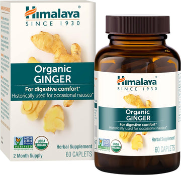 Himalaya Organic Ginger Supplement Equivalent to 4,766 mg of Ginger Po