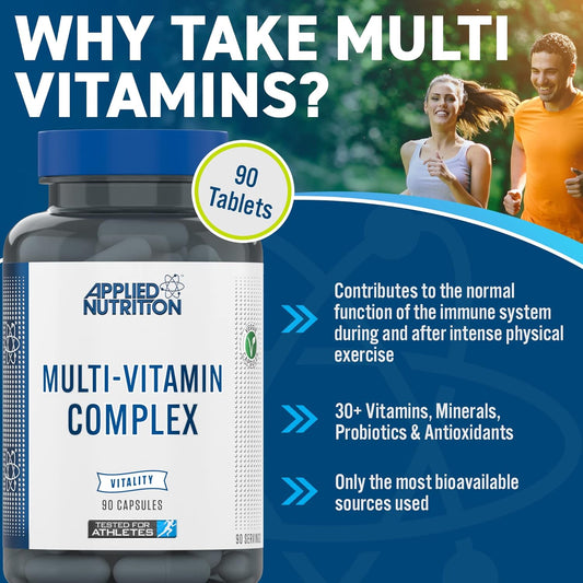 Applied Nutrition Multi-Vitamin Complex - Multivitamins, Minerals, Pro110 Grams