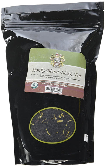 English Tea Store Black Loose Leaf Tea, Organic Monk's Blend